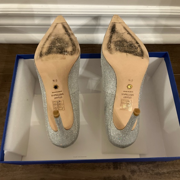 Bridal Heels - Stuart Weitzman Pumps - Picture 6 of 8